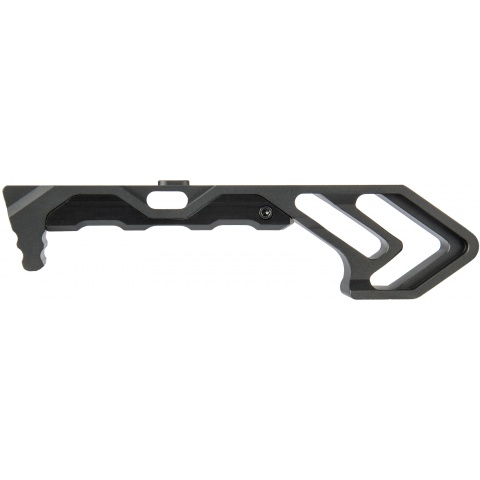 Ranger Armory KeyMod/M-LOK Aluminum Adaptable Curved Forward grip - BLACK