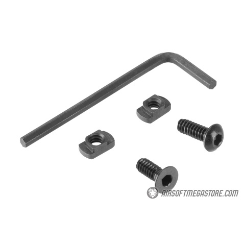 Ranger Armory Aluminum Vertical KeyMod/M-LOK Foregrip - BLACK