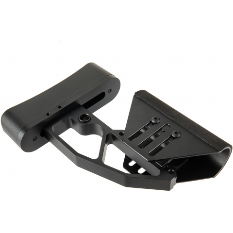 Ranger Armory Lightweight Skelontonized Stock w/ Cheek Riser - BLACK