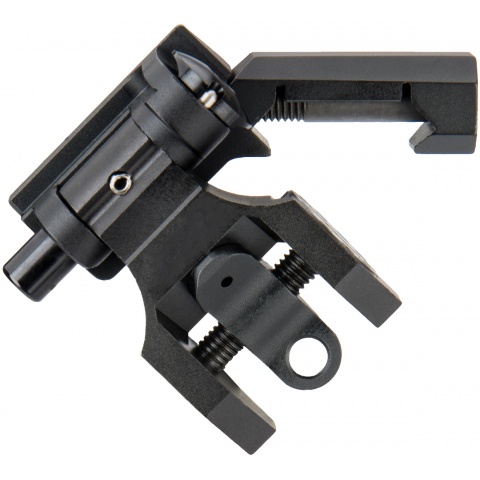 Ranger Armory Full Metal Canted Flip Up Rear Sight - BLACK