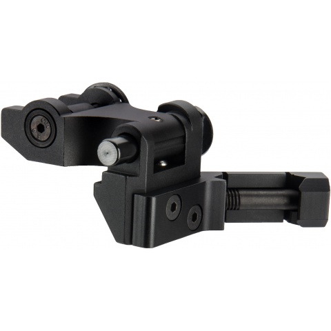 Ranger Armory Full Metal Canted Flip Up Rear Sight - BLACK
