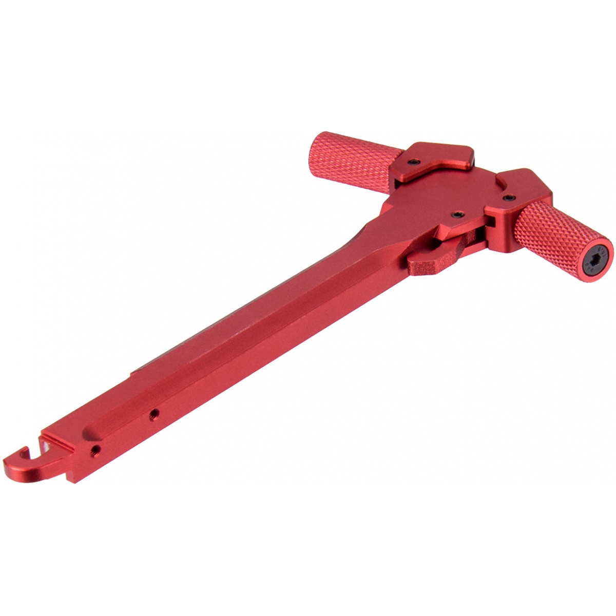 Lancer Tactical Octagonal M4 Charging Handle RED Airsoft Megastore