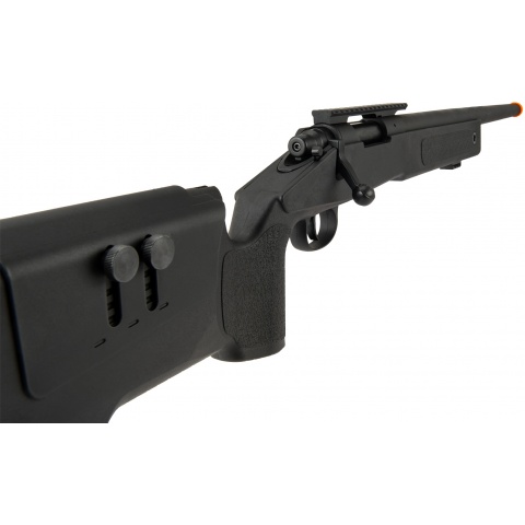 Lancer Tactical M40A3 Bolt Action Airsoft Sniper Rifle - BLACK