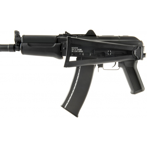 Echo1 Full Metal AK74 CPM Airsoft AEG rifle w/ Folding Stock - BLACK