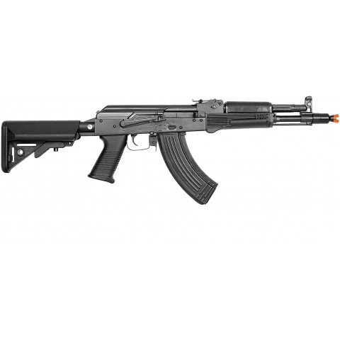 E&L AK104PMC-A Gen. 2 Carbine Airsoft AEG (Platinum) - BLACK