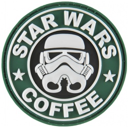 G-Force Coffee Trooper PVC Morale Patch - GREEN