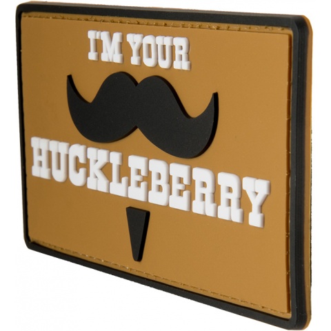 G-Force I'm Your Huckleberry PVC Morale Patch - YELLOW