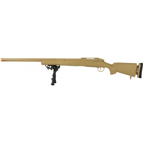 Echo1 M28 Bolt Action Airsoft Sniper Rifle w/ Bipod - TAN