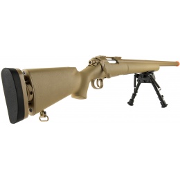 Echo1 M28 Bolt Action Airsoft Sniper Rifle w/ Bipod - TAN