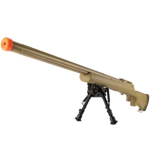 Echo1 M28 Bolt Action Airsoft Sniper Rifle w/ Bipod - TAN
