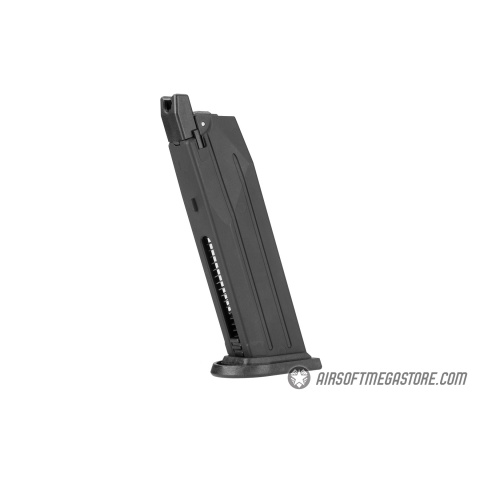 ICS XFG Hairline Gas Blowback Airsoft Pistol - BLACK/SILVER