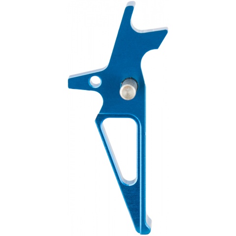 Lancer Tactical Flat Skeletonized AEG Trigger - BLUE