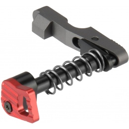 Lancer Tactical Extended Lightweight Mag Release for M4/M16 Airsoft Rifle - RED