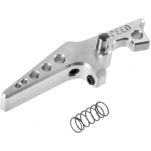 Speed Airsoft Flat Tunable HPA Trigger for M4 / M16 - SILVER