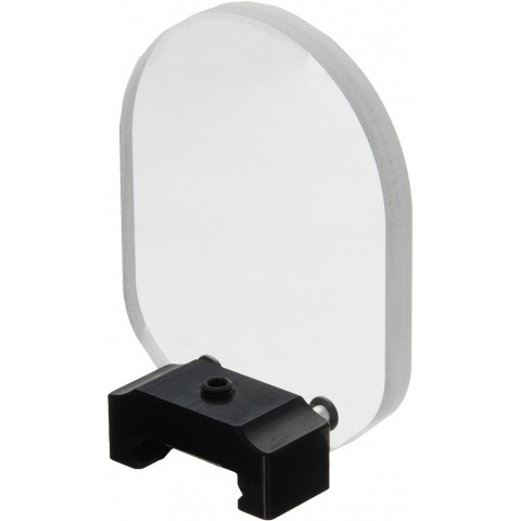 Speed Airsoft Round Optic BB Shield (Medium) - CLEAR