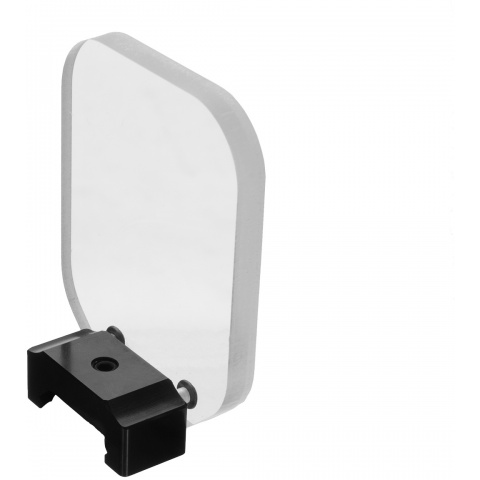 Speed Airsoft Square Optic BB Shield (Medium) - CLEAR