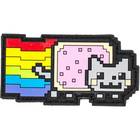 Aprilla Design PVC IFF Hook & Loop Pop Culture Patch (Nyan Cat)