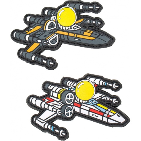 Aprilla Design PVC IFF Hook & Loop Pop Culture Patch (X-Wing Set)