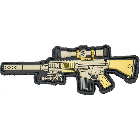 Aprilla Design PVC IFF Hook & Loop Modern Warfare Patch (M110)