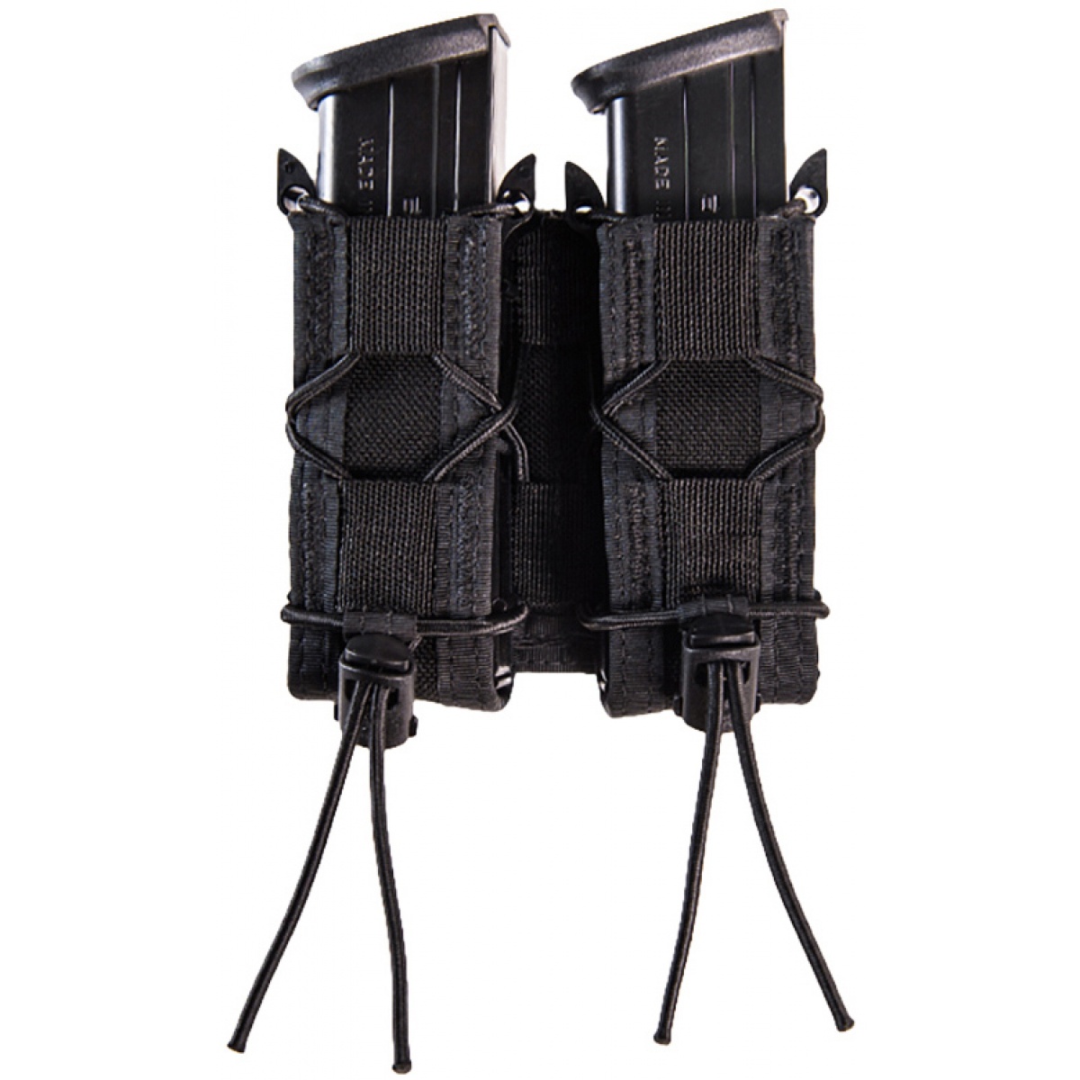 High Speed Gear 11PT02BK Black Double Pistol Taco MOLLE Compatible Mag Pouch for sale online 
