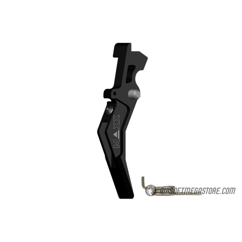 Maxx Model CNC Aluminum Advanced AEG Trigger (Style B) - BLACK