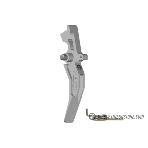 Maxx Model CNC Aluminum Advanced AEG Trigger (Style C) - SILVER