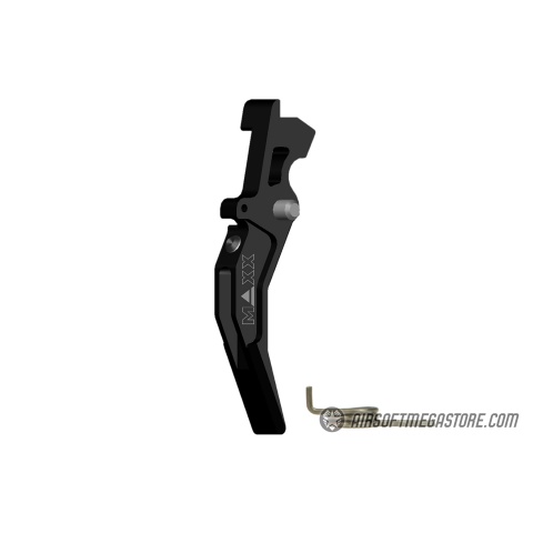 Maxx Model CNC Aluminum Advanced AEG Trigger (Style C) - BLACK