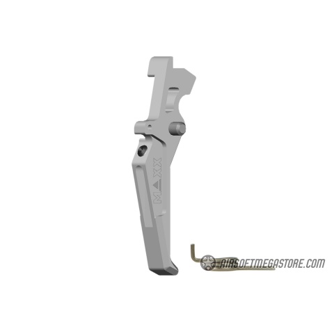 Maxx Model CNC Aluminum Advanced AEG Trigger (Style C) - SILVER