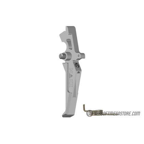 Maxx Model CNC Aluminum Advanced AEG Trigger (Style C) - SILVER