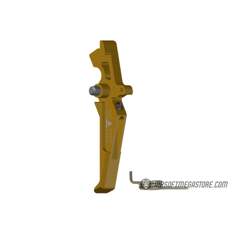 Maxx Model CNC Aluminum Advanced AEG Trigger (Style E) - DARK EARTH