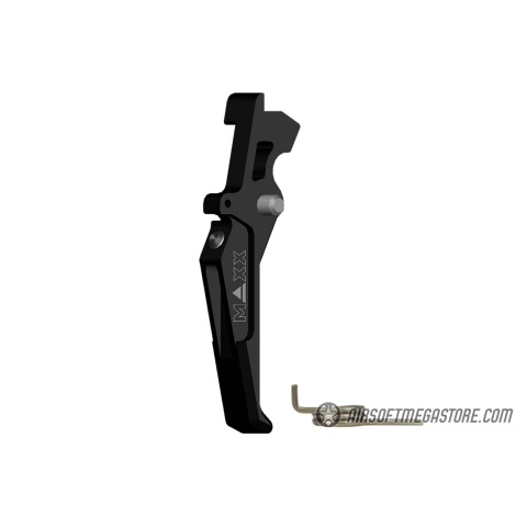 Maxx Model CNC Aluminum Advanced AEG Trigger (Style E) - BLACK