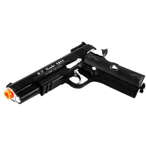 TSD M1911 Hard Kick Airsoft CO2 Blowback Pistol w/ Full Metal Slide