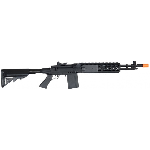 Lancer Tactical Airsoft M14 EBR AEG Full Metal w/ Crane Stock - BLACK
