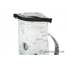 Lancer Tactical 1000D Nylon Tactical Barrel Backpack - SNOW CAMO