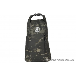 Lancer Tactical 1000D Nylon Tactical Barrel Backpack - CAMO BLACK