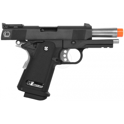 WE Tech Full Metal 3.8 Baby Hi-Capa Gas Blowback Pistol-Caspian Brand