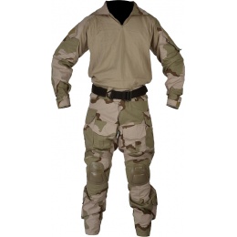 Lancer Tactical Combat Tactical Uniform Set - TRI DESERT-XXXL