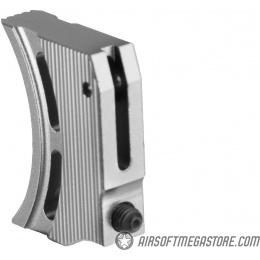 Airsoft Masterpiece Aluminum Trigger Type 1 for Hi-Capa Pistols - GRAY