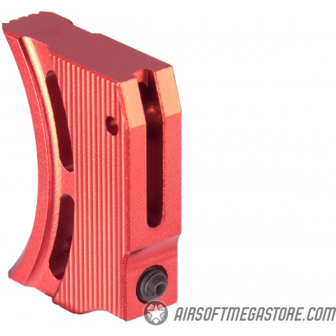 Airsoft Masterpiece Aluminum Trigger Type 1 for Hi-Capa Pistols - RED