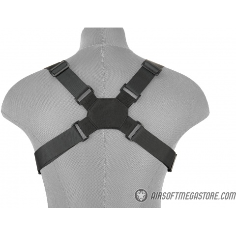 Echo1 Airsoft Tactical Dual Attachment Shoulder Sling System - BLACK
