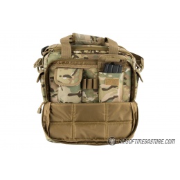 Lancer Tactical 1000D Nylon Small Range MOLLE Bag - CAMO