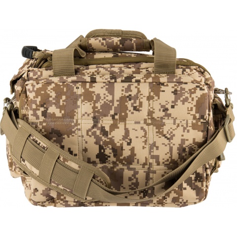 Lancer Tactical 1000D Polyester Small Range MOLLE Bag - DESERT DIGITAL