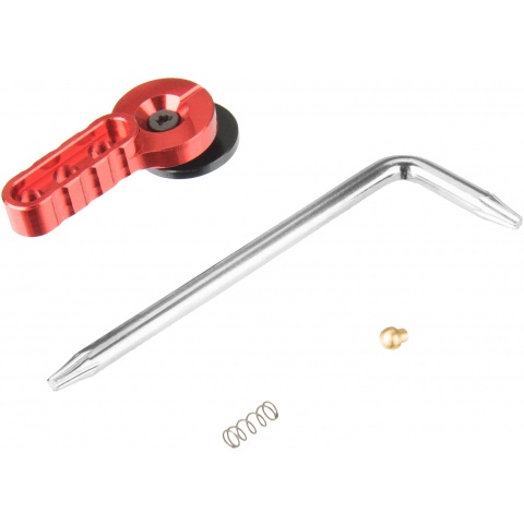 Lancer Tactical Lightweight Fire Selector for M4/M16 Airsoft AEGs - RED