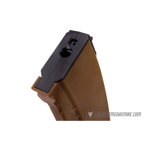 E&L Airsoft 120rd Mid Capacity Magazine for AK AEGs - BROWN