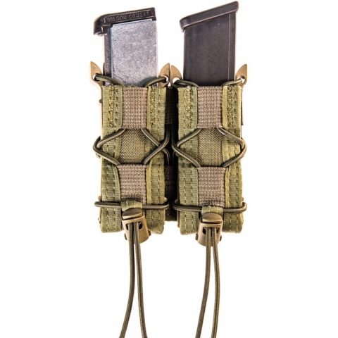 High Speed Gear Triple TACO pouches for GBB Airsoft Pistols - OD GREEN