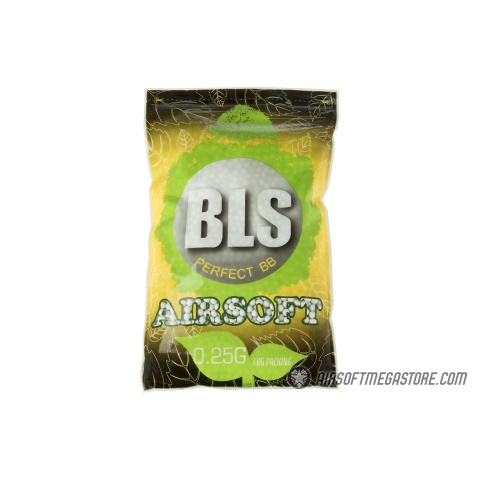 BLS Perfect BB 0.25g Biodegradable Airsoft BBs [4000rd] - WHITE
