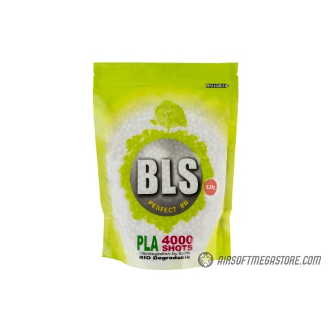 BLS Perfect BB 0.28g Biodegradable Airsoft BBs [4000rd] - WHITE