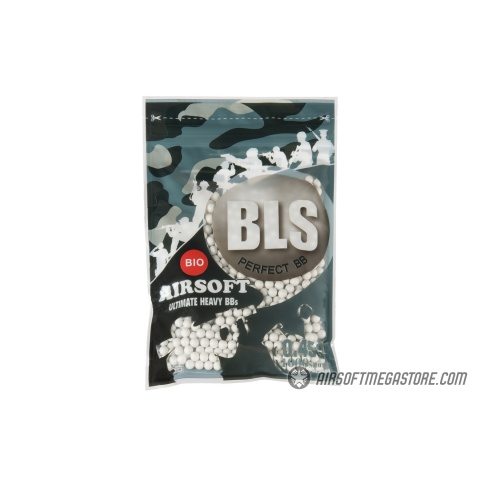 BLS Perfect BB 0.45g Biodegradable Airsoft BBs [1000rd] - WHITE