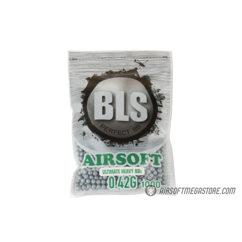 BLS Perfect BB 0.42g Ultimate Heavy Airsoft BBs [1000rd] - STEEL