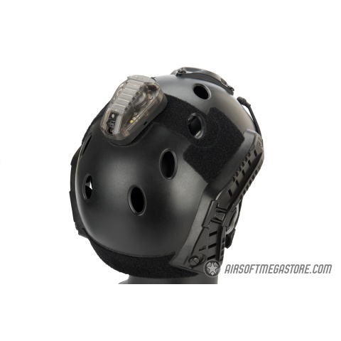 G-Force Identification Friend or Foe IFF Helmet Marker Light - BLACK / GREEN